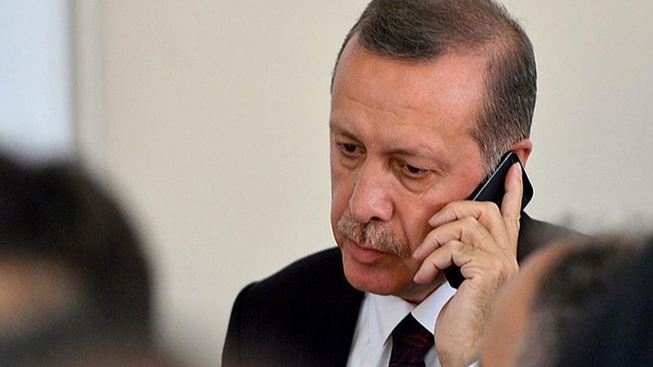 Erdoğan'dan Krıtik Telefon