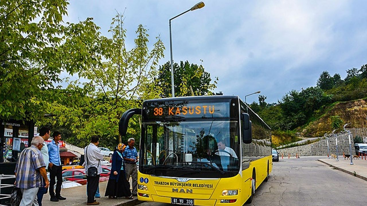 Trabzon'da otobüslerle ilgili flaş karar!