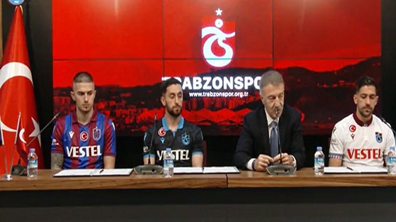 Trabzonspor Yeni Transferlerine İmza Attırdı