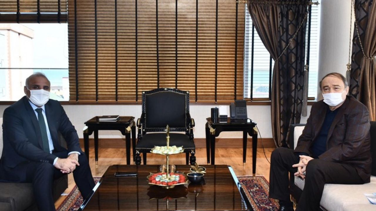 Faruk Nafız Özak ile Murat Zorluoğlu buluştu