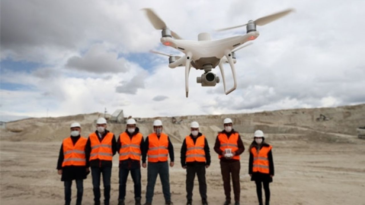 Türkiye'nin maden sahalarında "drone" ile denetim dönemi başladı