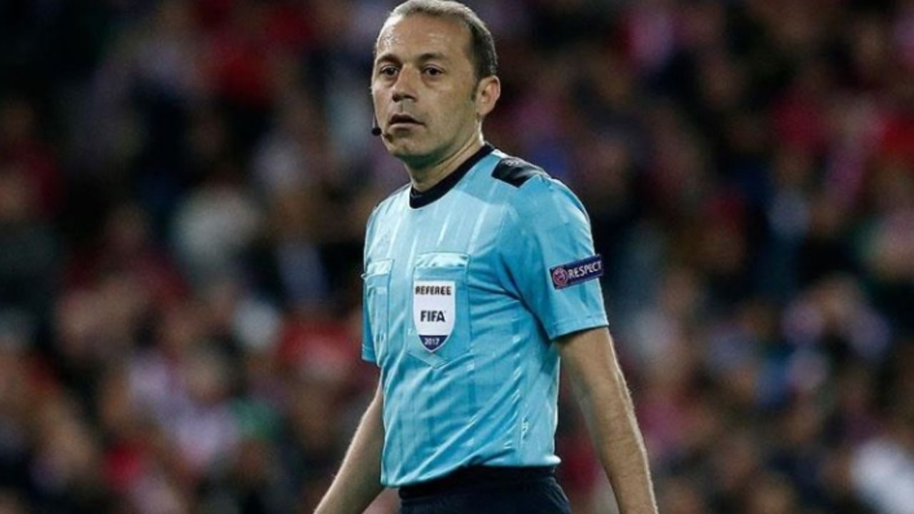 Avrupa Ligi'nin hakemi Cüneyt Çakır