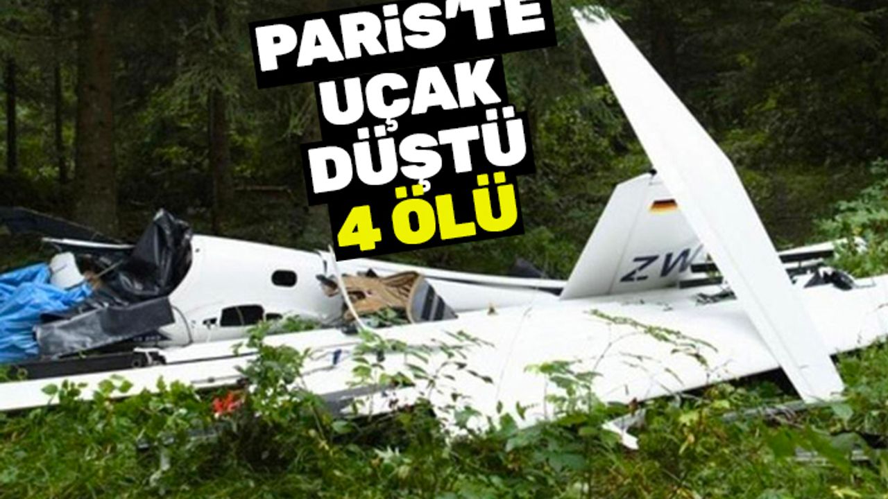 Fransa'nın başkenti Paris'te uçak düştü: Çok sayıda ölü var