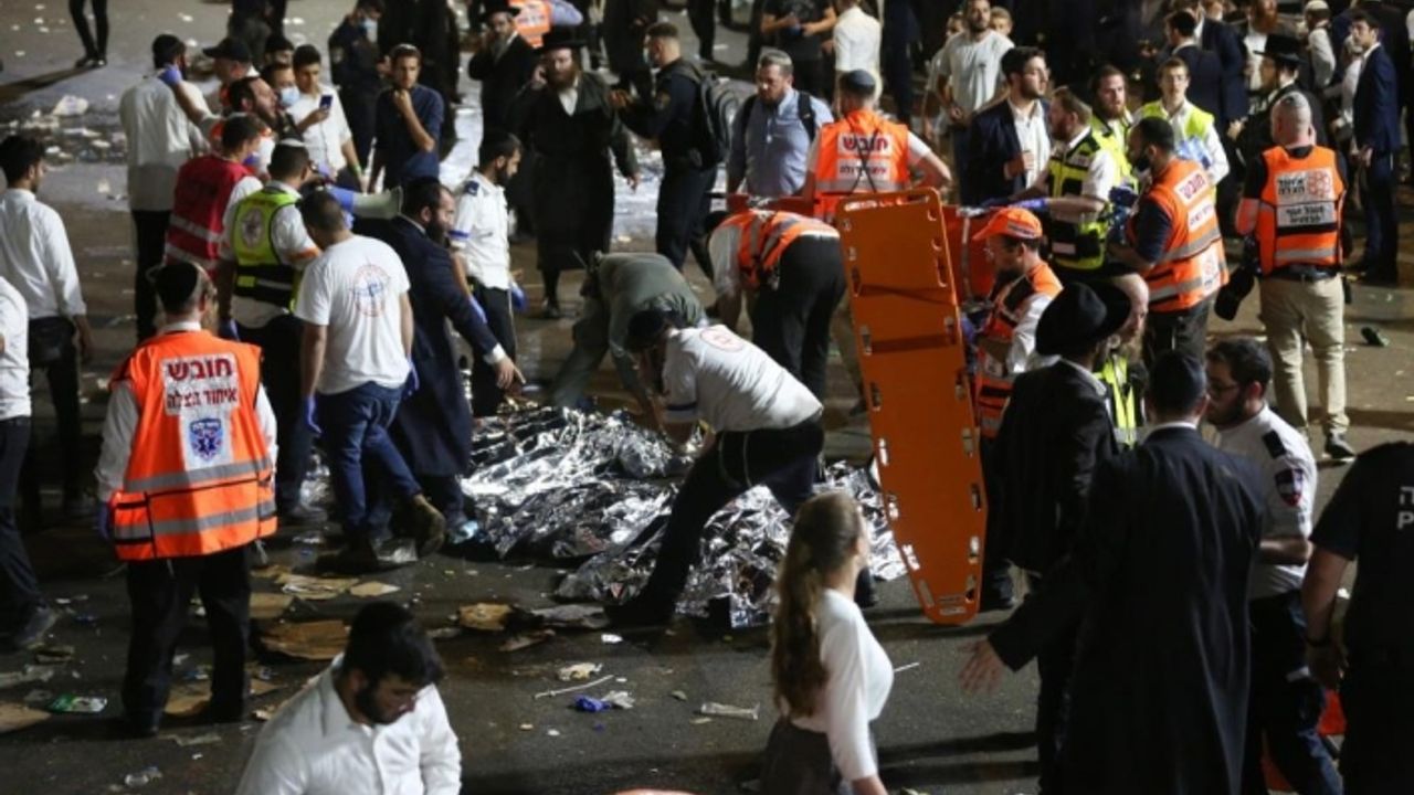 İsrail’de kutlamalarda facia: 38 ölü, 103 yaralı