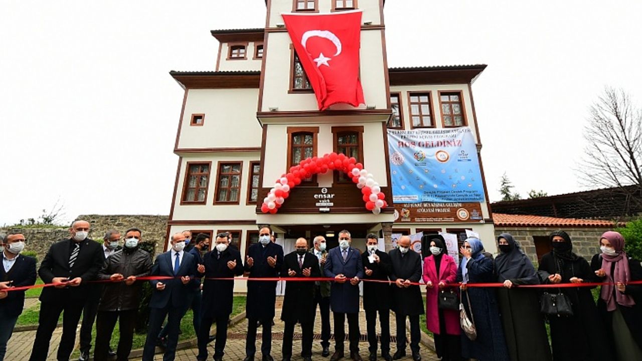 Trabzon’da Ali Şükrü Bey atölyesi açıldı