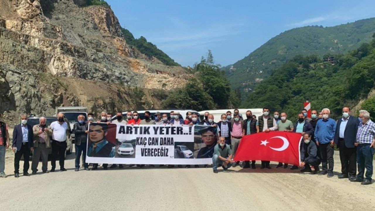 Trabzon’da taşocağı tepisi biri daha mı ölsün?