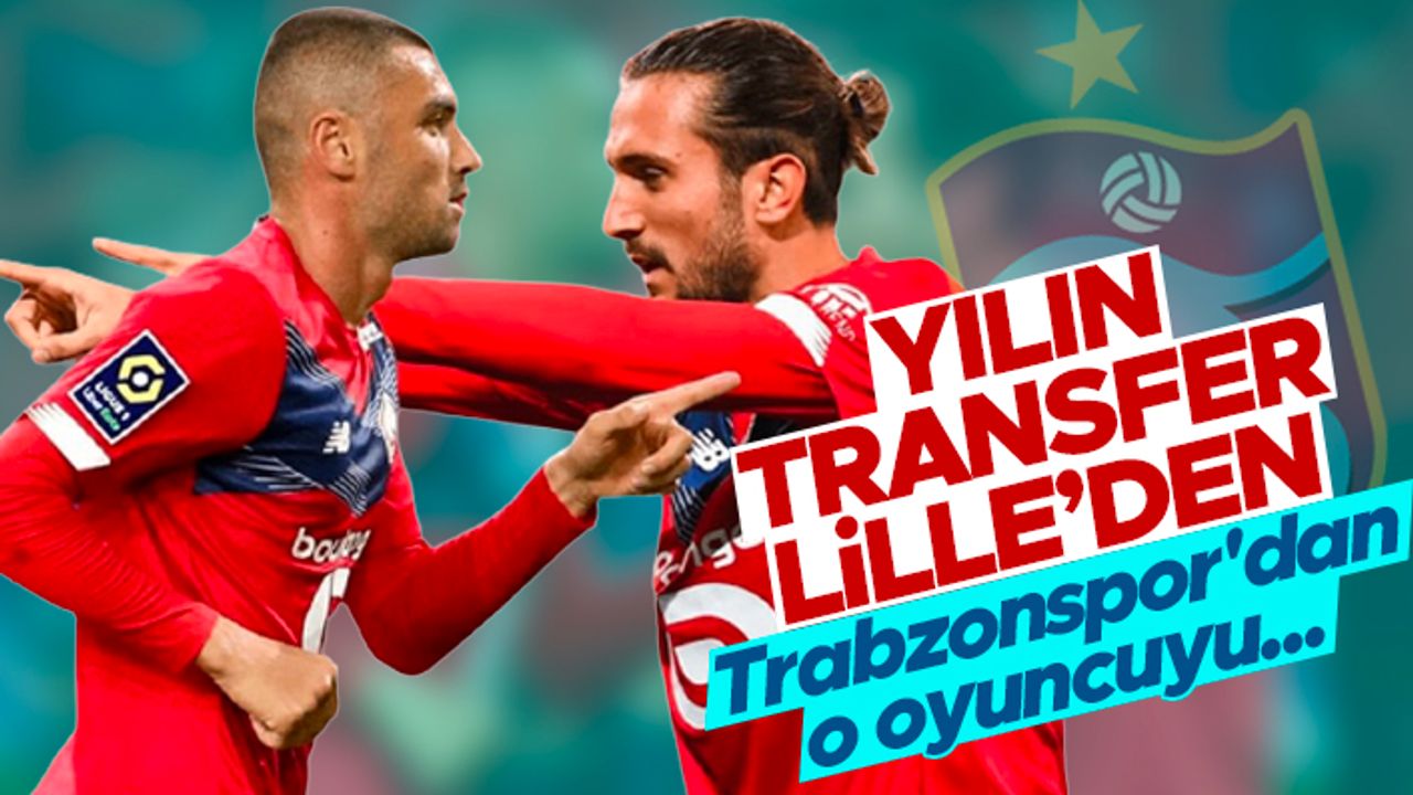 Yılın transferi Lille'den! Trabzonsporlu oyuncu...