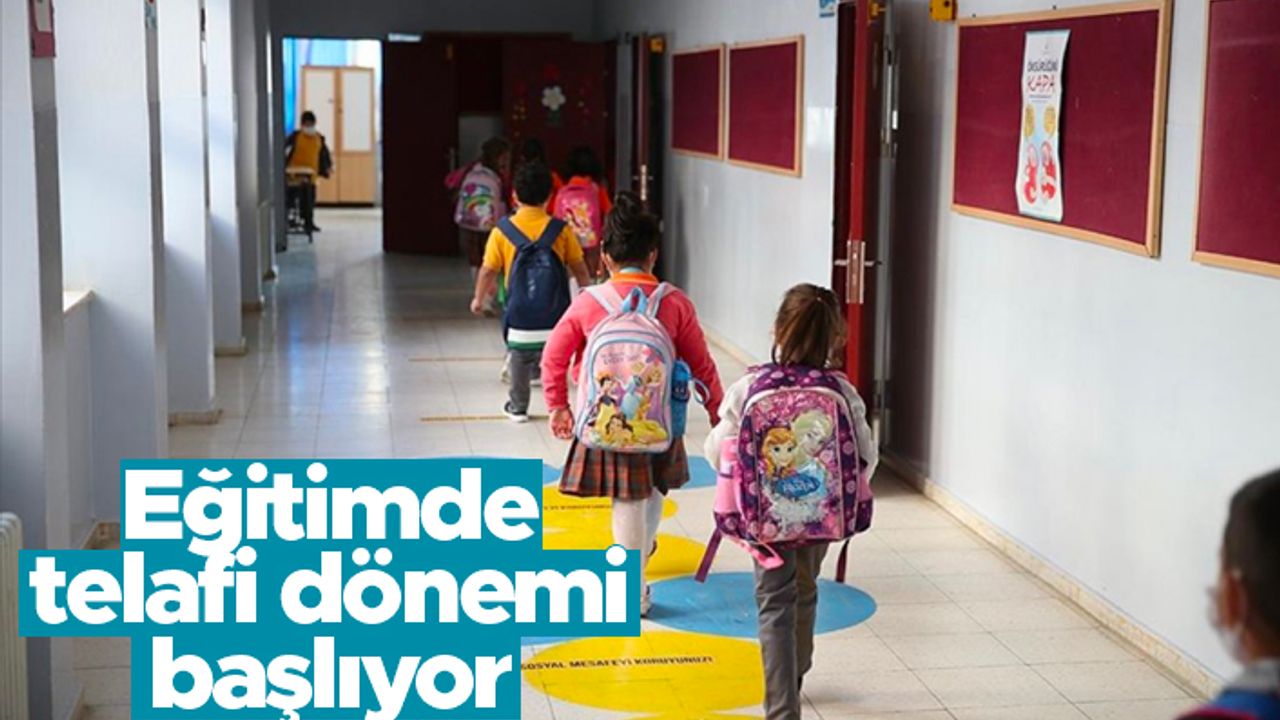 Ziya Selçuk: Eğitimde telafi dönemi başlıyor