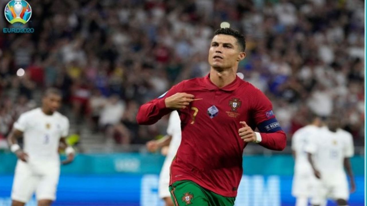 Cristiano Ronaldo golünü attı tarihe geçti