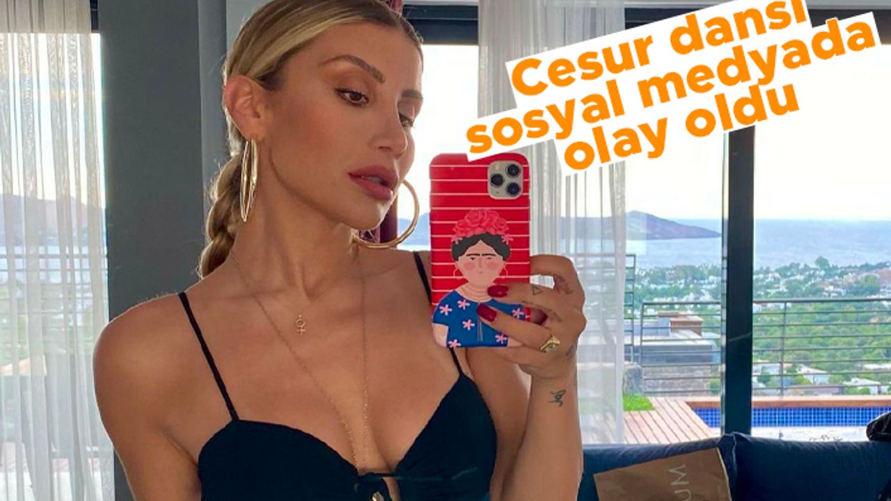 İrem Derici'nin cesur dansı sosyal medyada olay oldu