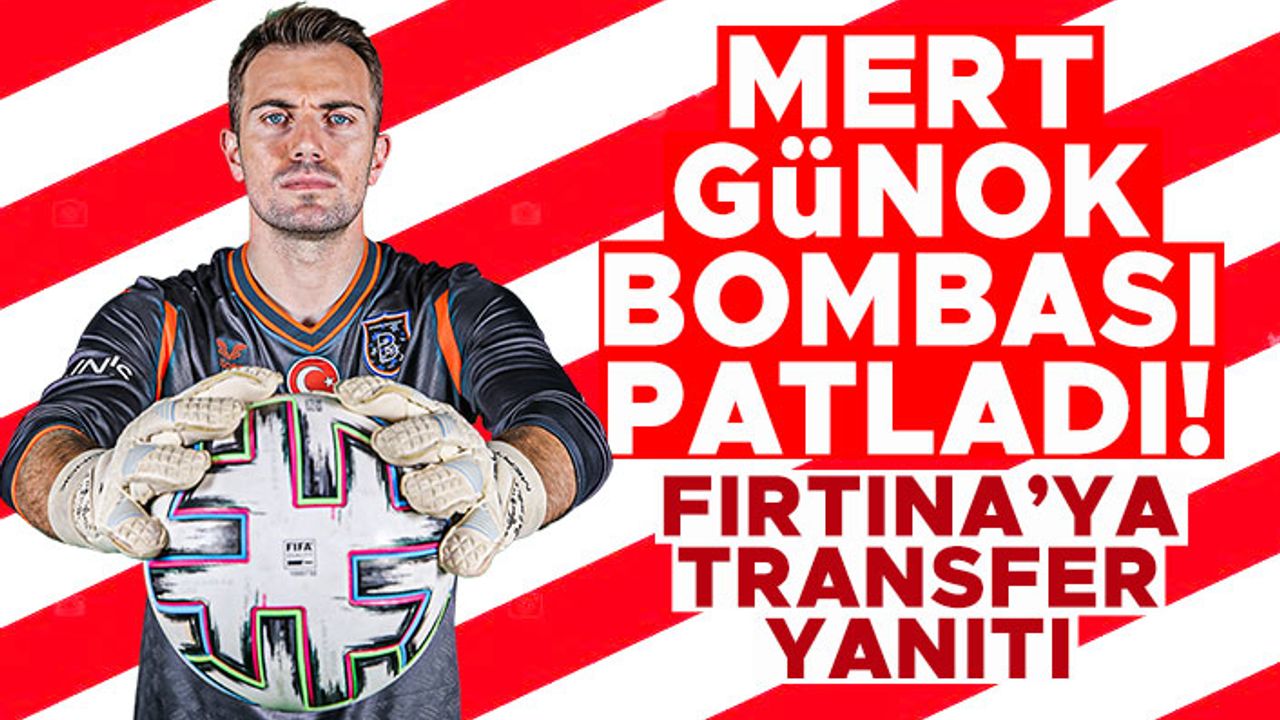 Mert Günok bombası patladı! Fırtına'ya transfer yanıtı