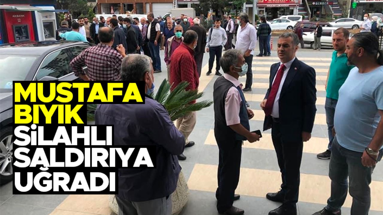 Trabzon’da belediye başkanı silahlı saldırıya uğradı