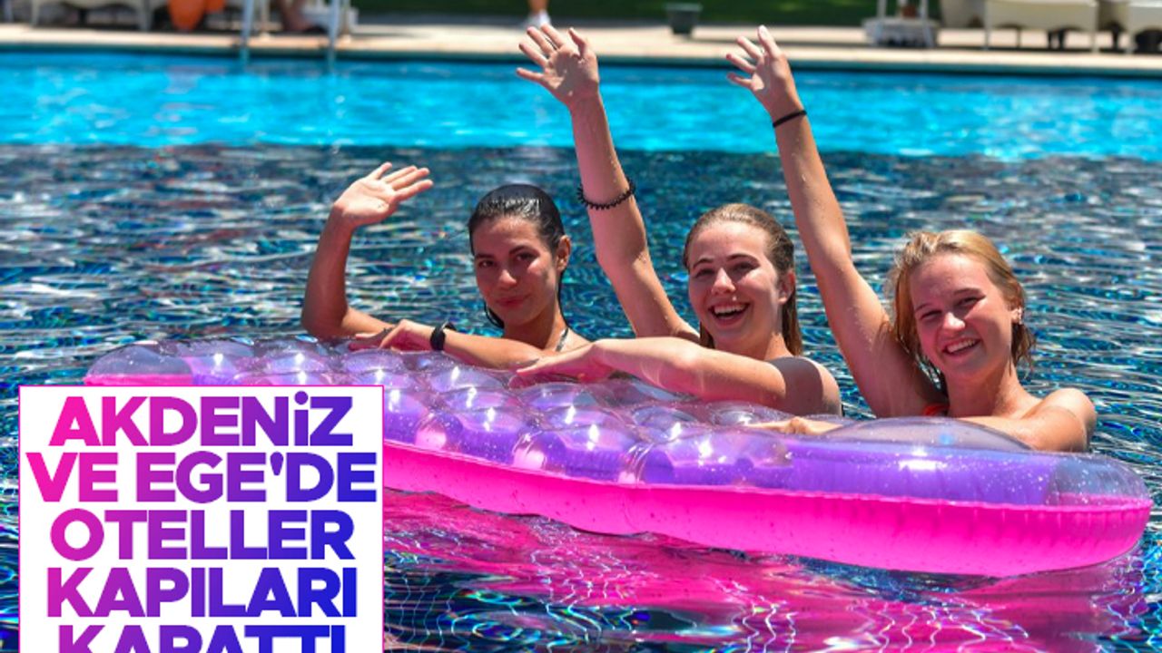 Antalya'da oteller, bayram öncesinde doldu