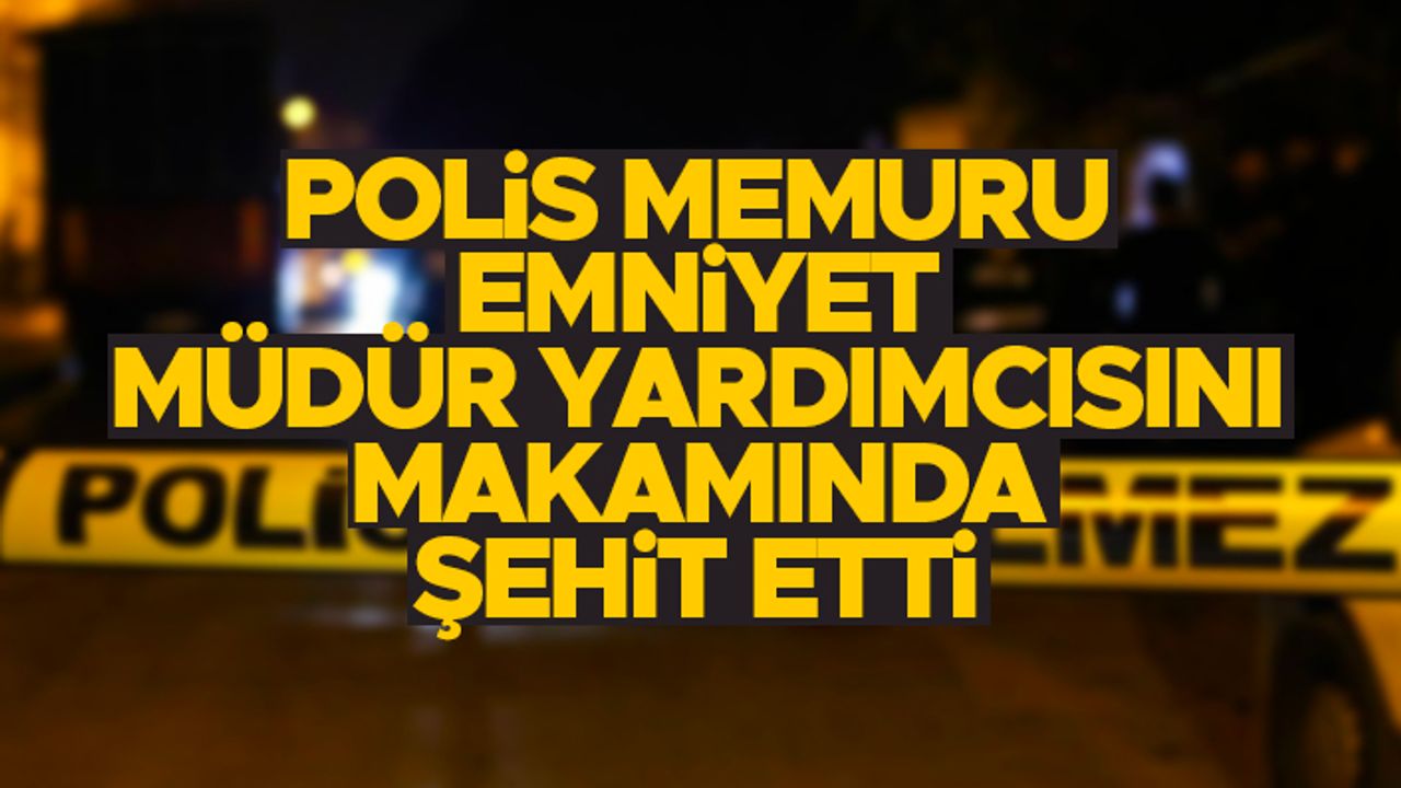 Hakkari İl Emniyet Müdür Yardımcısı silahlı saldırıda şehit oldu