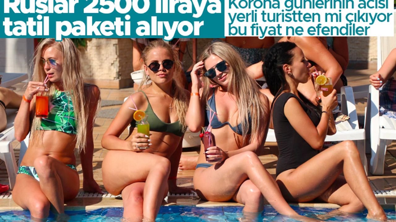 Ruslar 22 bin rubleye yani 2500 liraya tatil paketi alıyor 'Biz geceliğine bulamayız!'