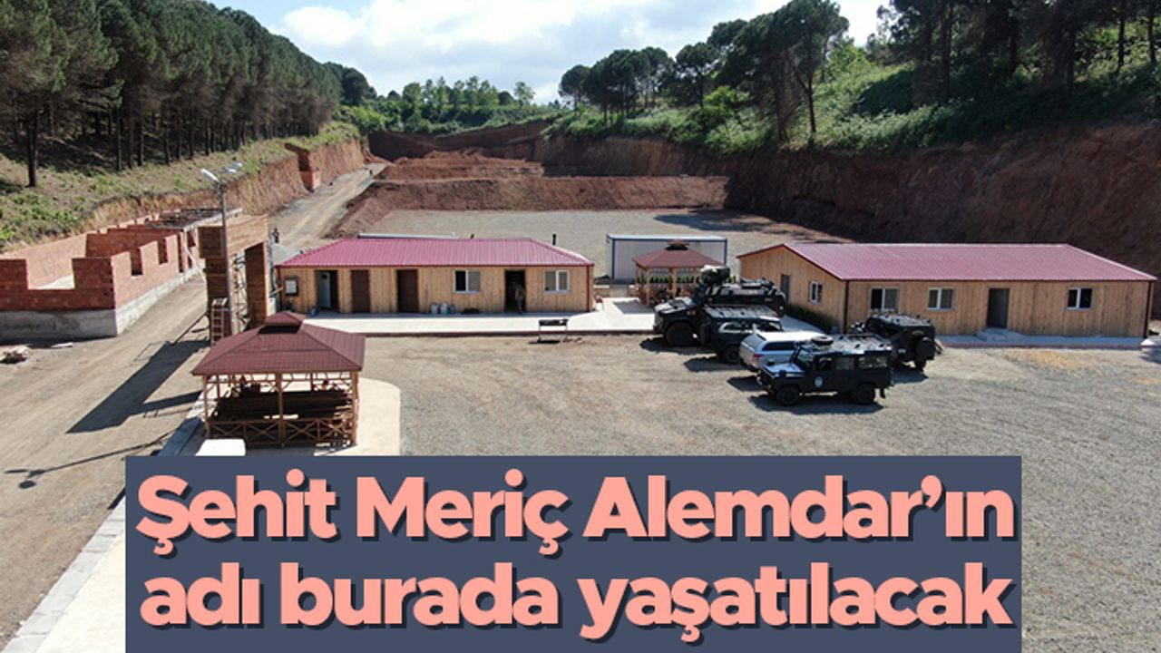 Şehit Meriç Alemdar'ın ismi memleketinde açılacak poligonda yaşatılacak