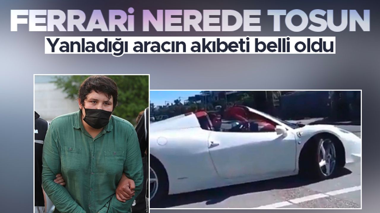 Tosuncuk Uruguay'da drift yaptığı Ferrari marka lüks aracının akıbetini anlattı