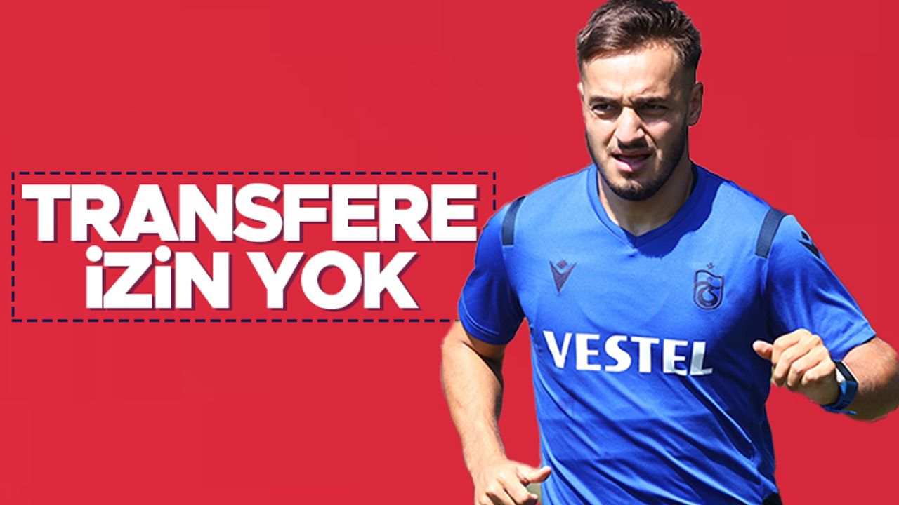 Yusuf Sarı'ya transferde izin yok