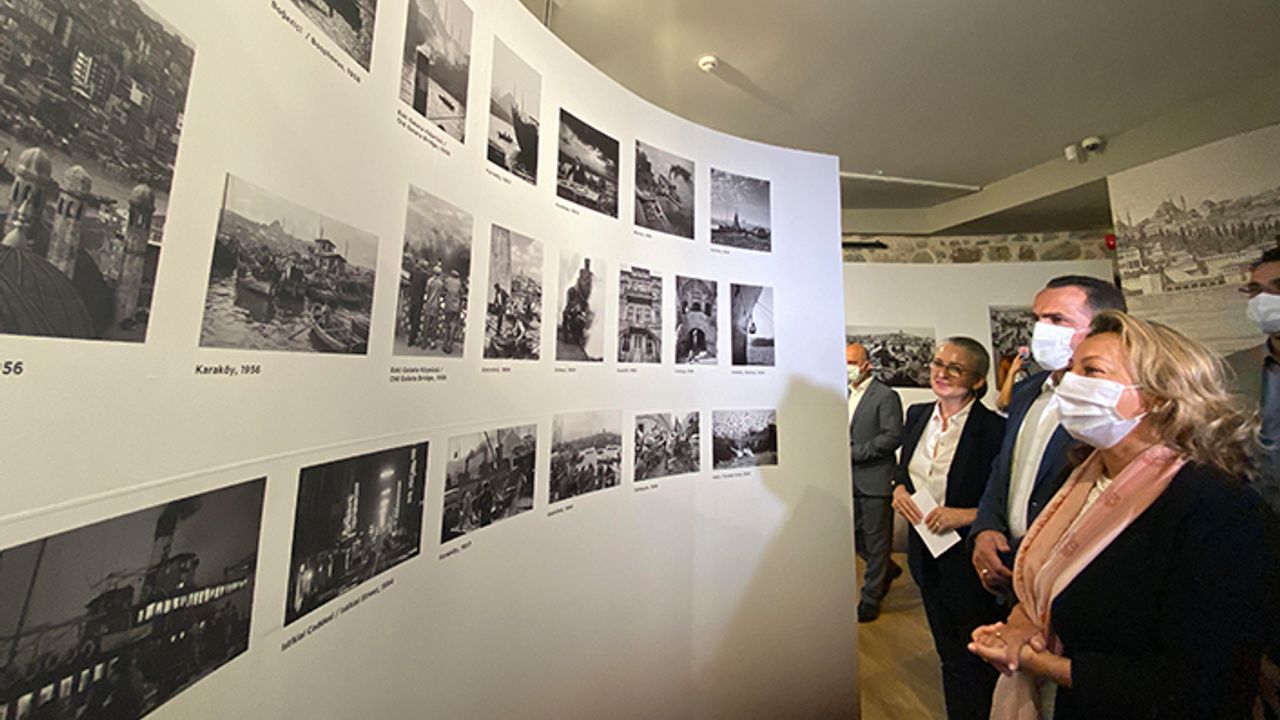 Ara Güler fotoğraf sergisi Galata Kulesi’nde açıldı