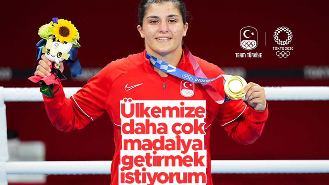 Busenaz Sürmeneli: "Ülkeme daha çok madalya getirmek istiyorum"