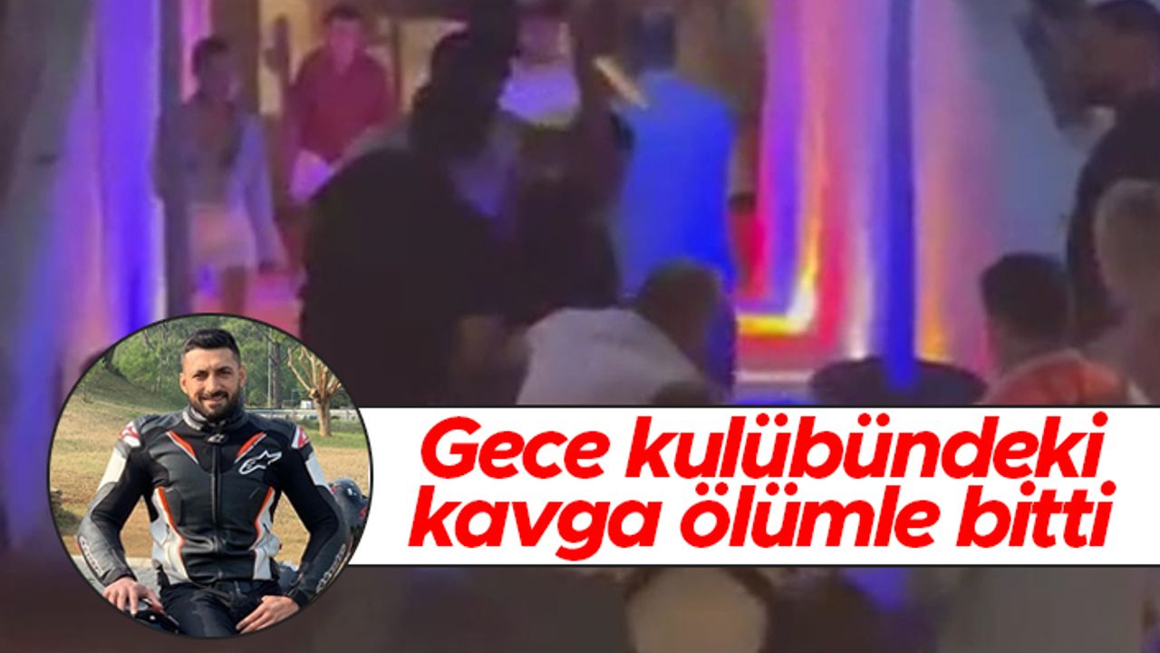 İzmir'de gece kulübünde çıkan kavgada Alper Kalyon isimli genç hayatını kaybetti