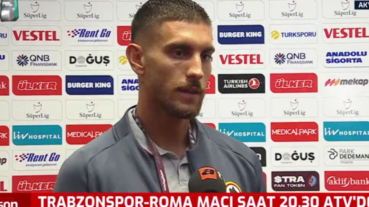Lorenzo Pellegrini: "Trabzonspor iyi takım ama buraya kazanmaya geldik"