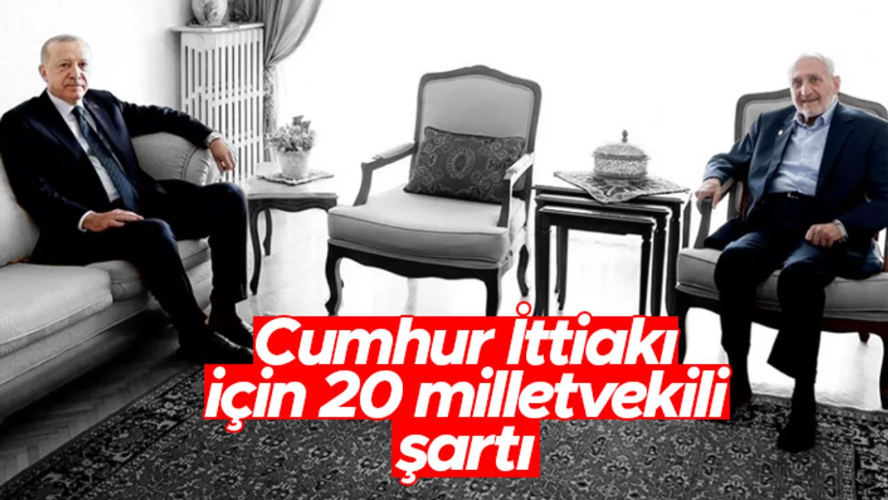 Oğuzhan Asiltürk Cumhur İttifakı ile ittifak şartını açıkladı