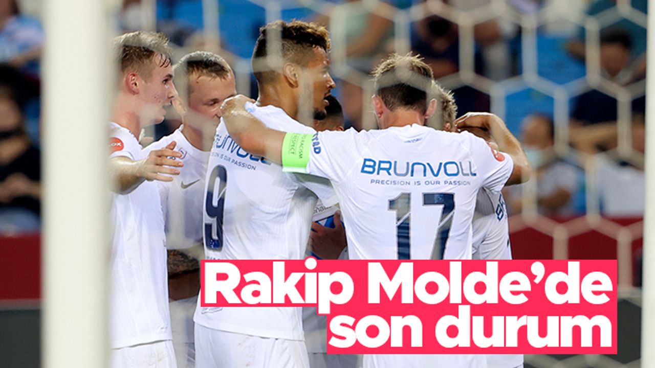 Rakip Molde'de son durum - Trabzonspor nasıl tur atlar?