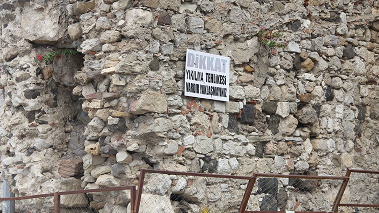 Sinop’un tarihi kale surlarında restorasyon başlıyor