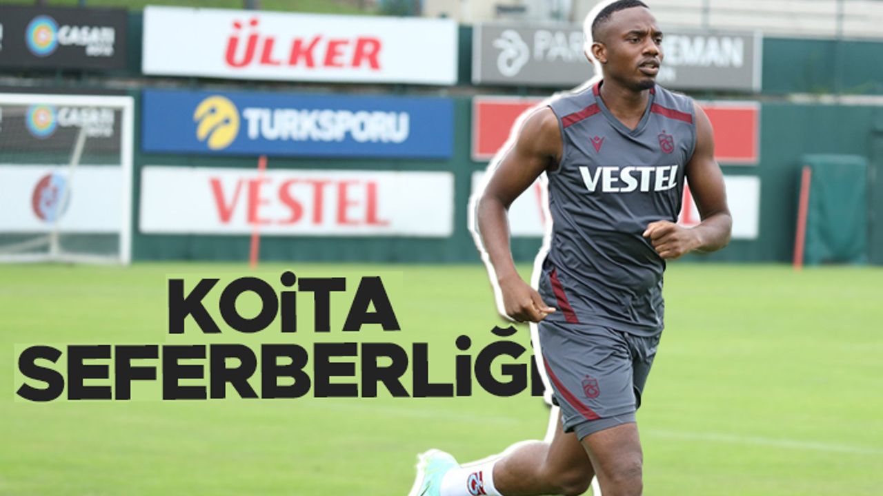 Trabzonspor'da Fode Koita seferberliği - Oyuncunun sakatlığa yatkınlığı mı var?