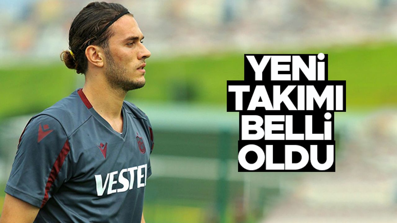 Trabzonspor'da Koray Kılınç'ın yeni takımı belli oldu