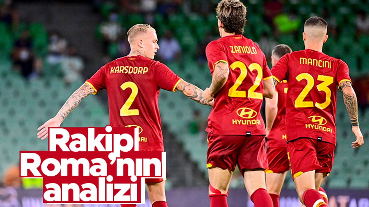 Trabzonspor'un rakibi Roma'nın analizi - Mourinho kara bulutları dağıtacak mı?