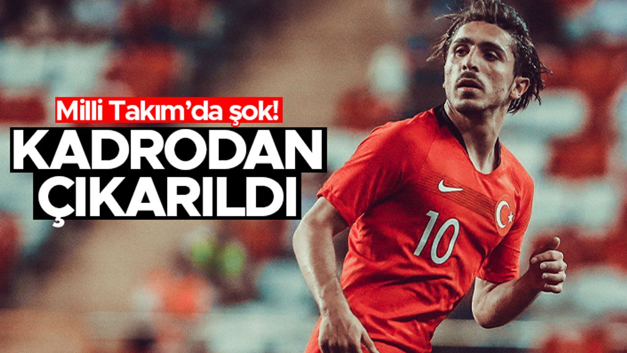 Abdülkadir Ömür Milli Takım kadrosundan çıkarıldı