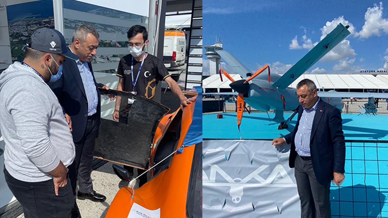 AK Parti Ortahisar İlçe Başkanı Selahattin Çebi, Teknofest'te