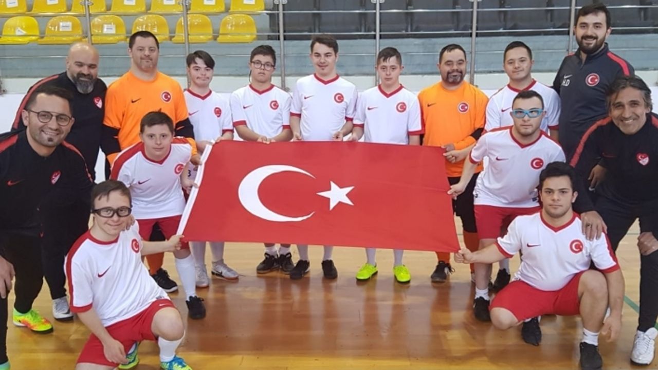 Down Sendromlu Futsal Milli Takım kampı sona erdi