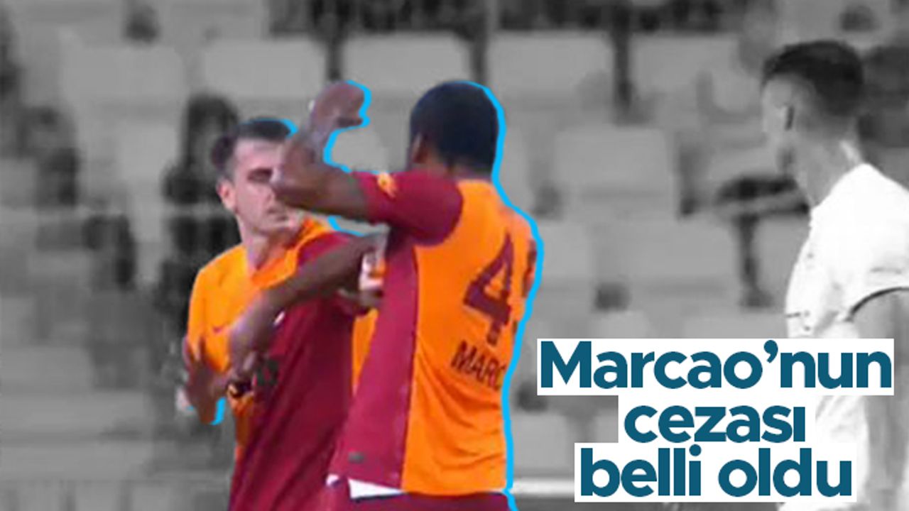 Galatasaray'da, Marcao'nun cezası belli oldu