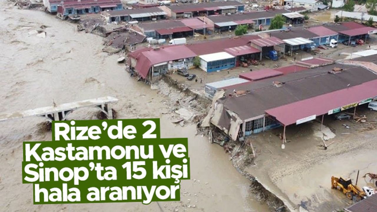 İsmail Çataklı: Rize'de 2, Kastamonu ve Sinop'ta 15 kişi aranıyor