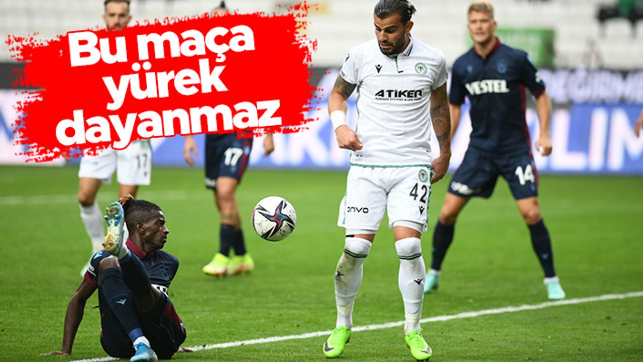 Konyaspor 2-2 Trabzonspor / Maçın Özeti
