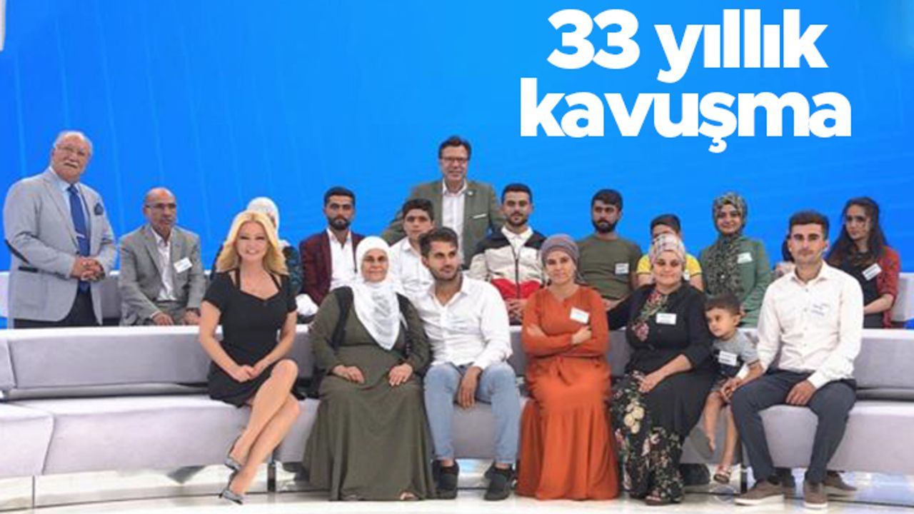Müge Anlı'yı ağlatan kavuşma - 33 yıl sonra 19 kardeşli ailesiyle kavuştu