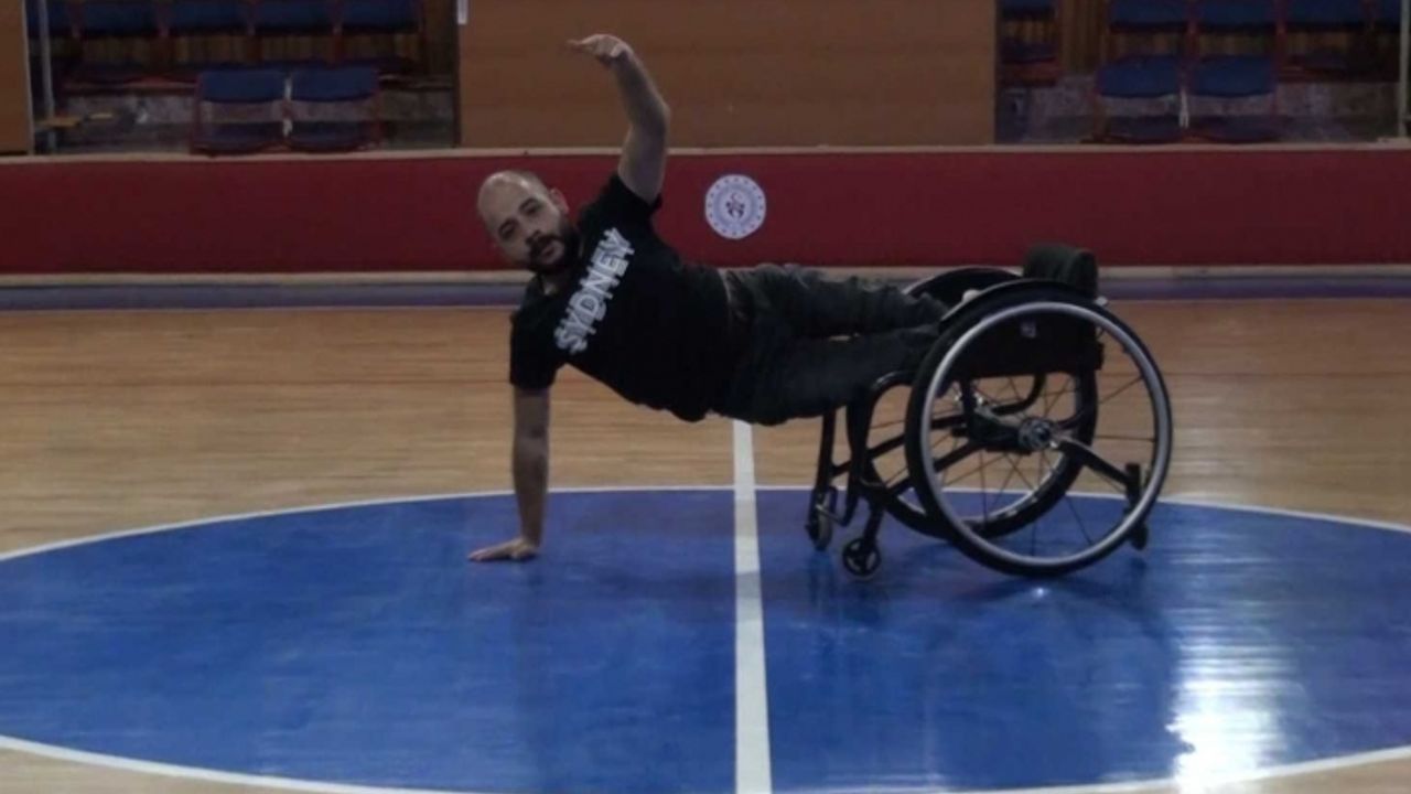 Milli sporcu engelleri aşıp Avrupa’da dans edecek