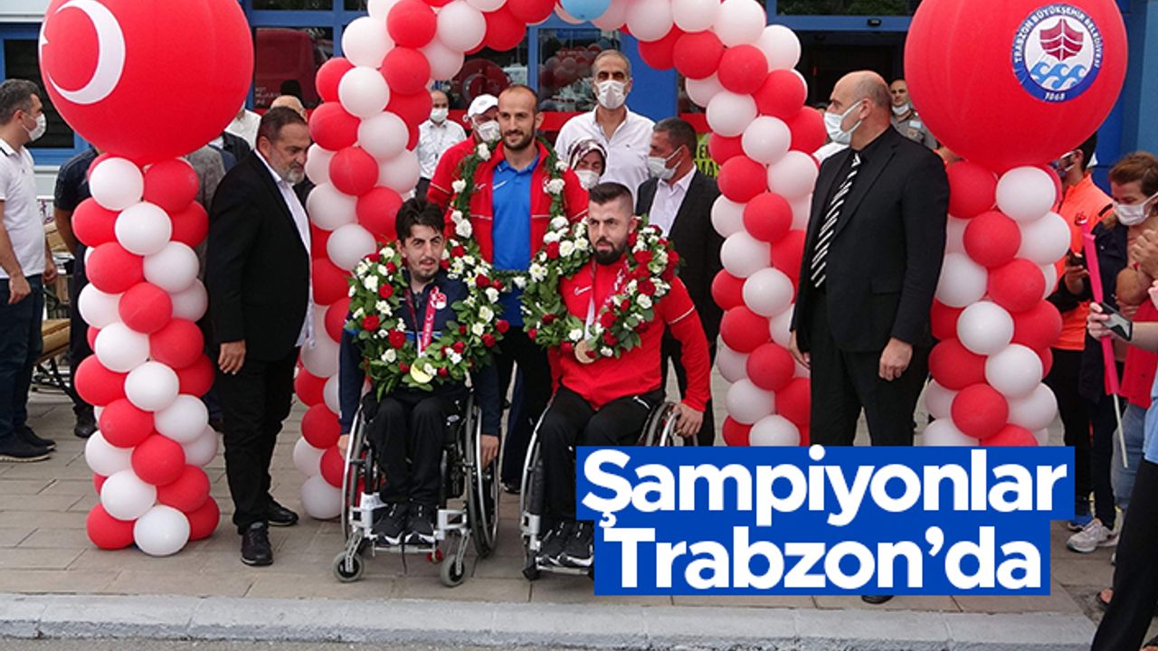 Şampiyonlar Trabzon'da: "Hedef Paris Olimpiyatları"