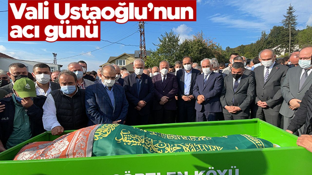 Trabzon Valisi İsmail Ustaoğlu'nun acı günü