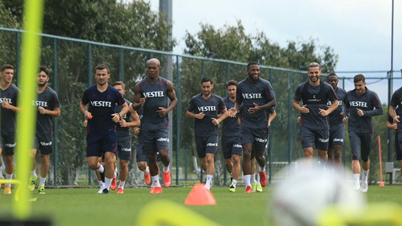 Trabzonspor, Galatasaray maçı hazırlıklarını sürdürdü