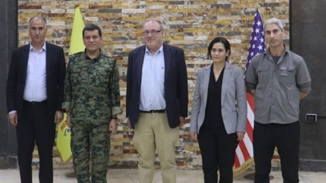 ABD'den terör örgütü YPG'ye üst düzey ziyaret