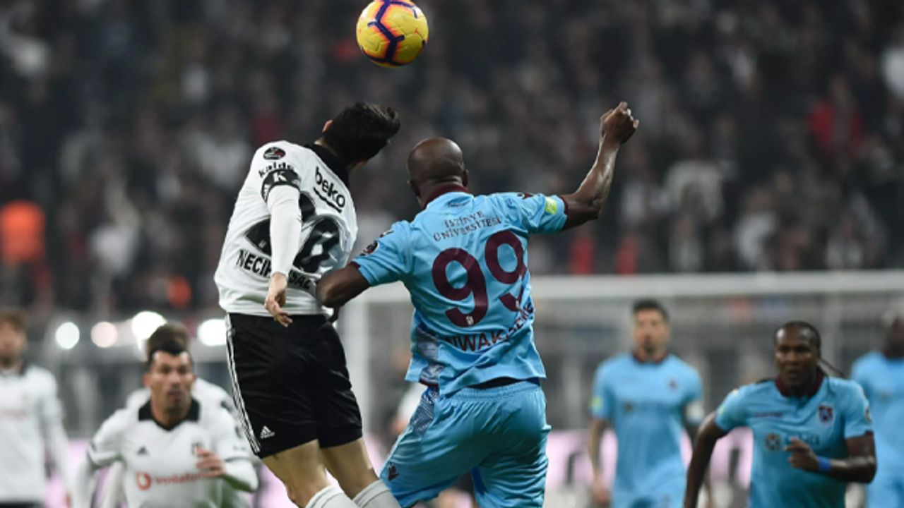 Beşiktaş ve Trabzonspor ligde 133. kez karşılaştı