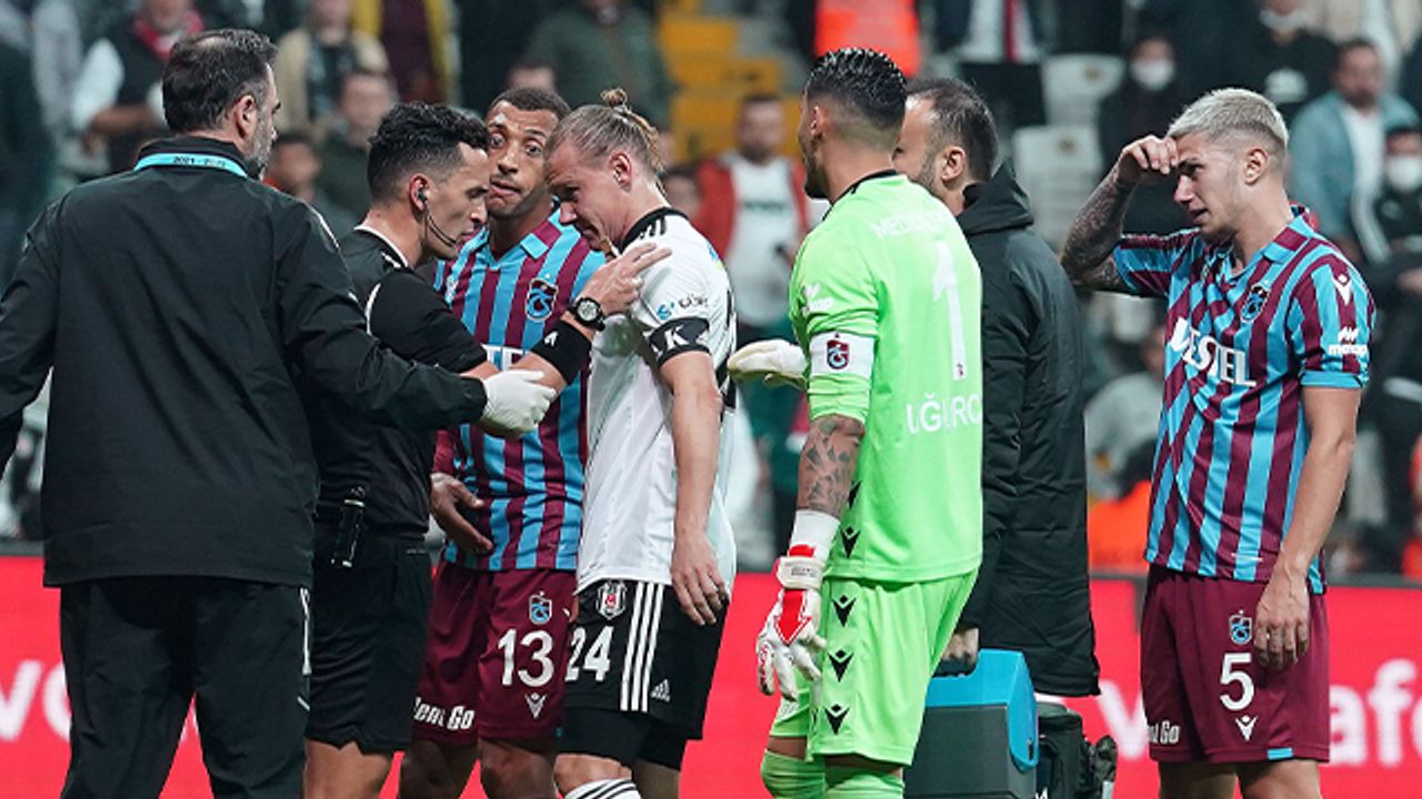 Beşiktaş hala Trabzonspor maçını tartışıyor - Yayıncı kuruluşa gittiler
