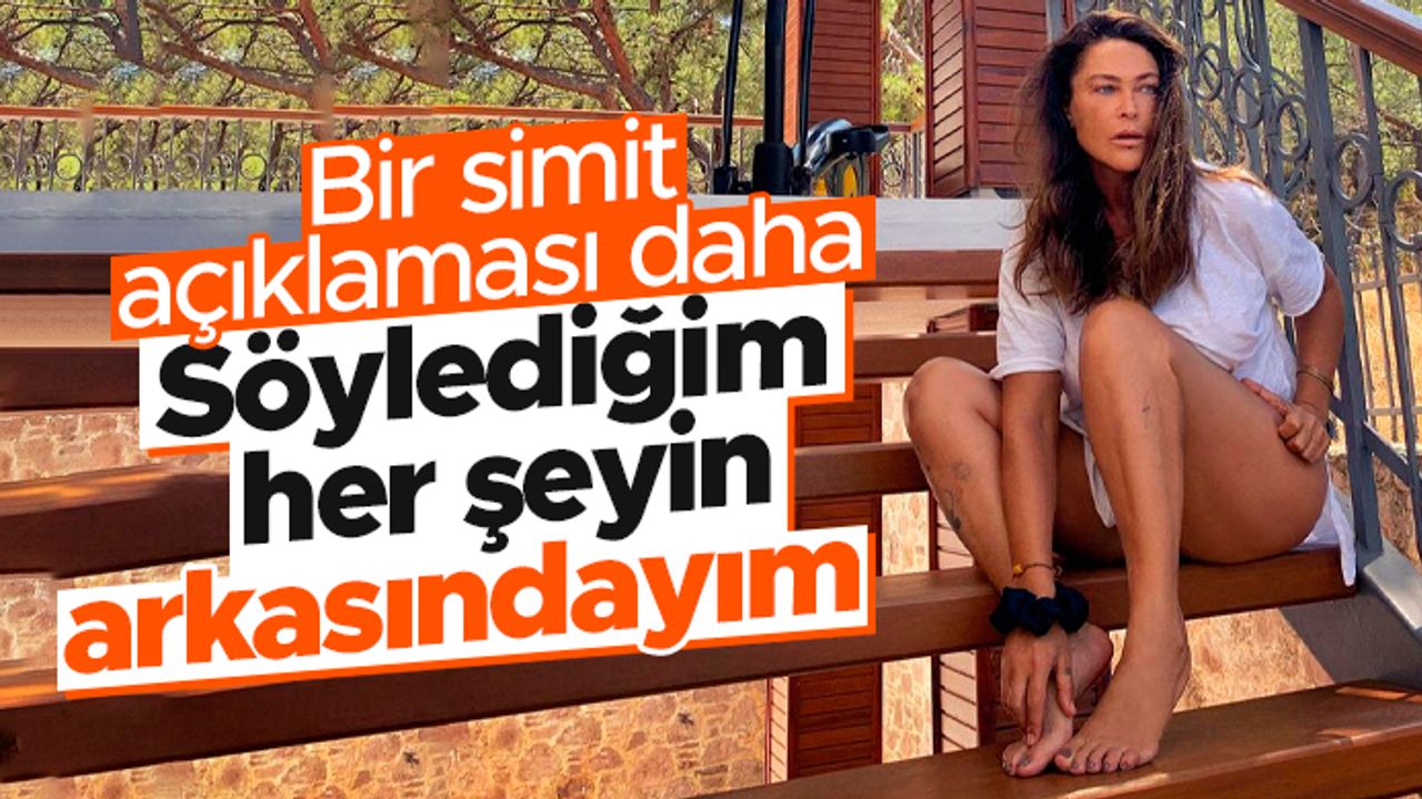 Hülya Avşar'dan 'simit' açıklaması: 'Söylediğim her şeyin arkasındayım'