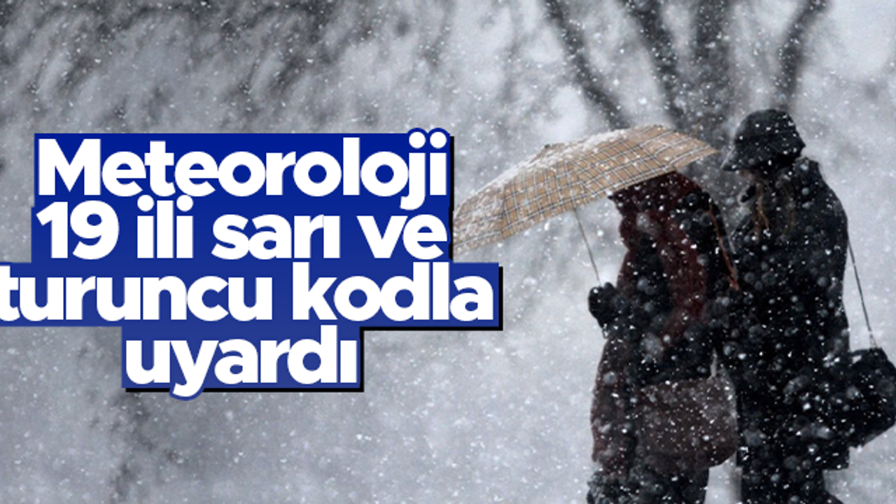 Meteoroloji bölge bölge uyardı: İstanbul ve diğer iller için kar yağışı alarmı!