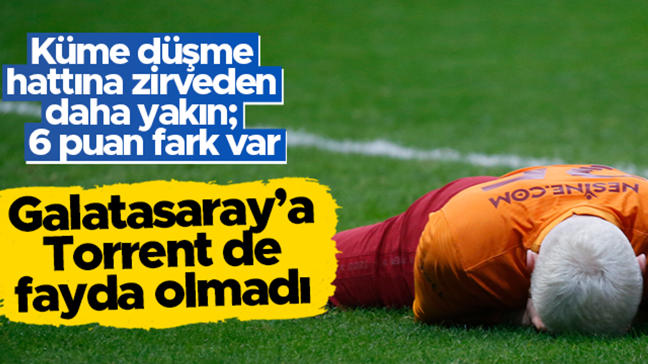 Hatayspor'dan Galatasaray karşısında geri dönüş: 4-2
