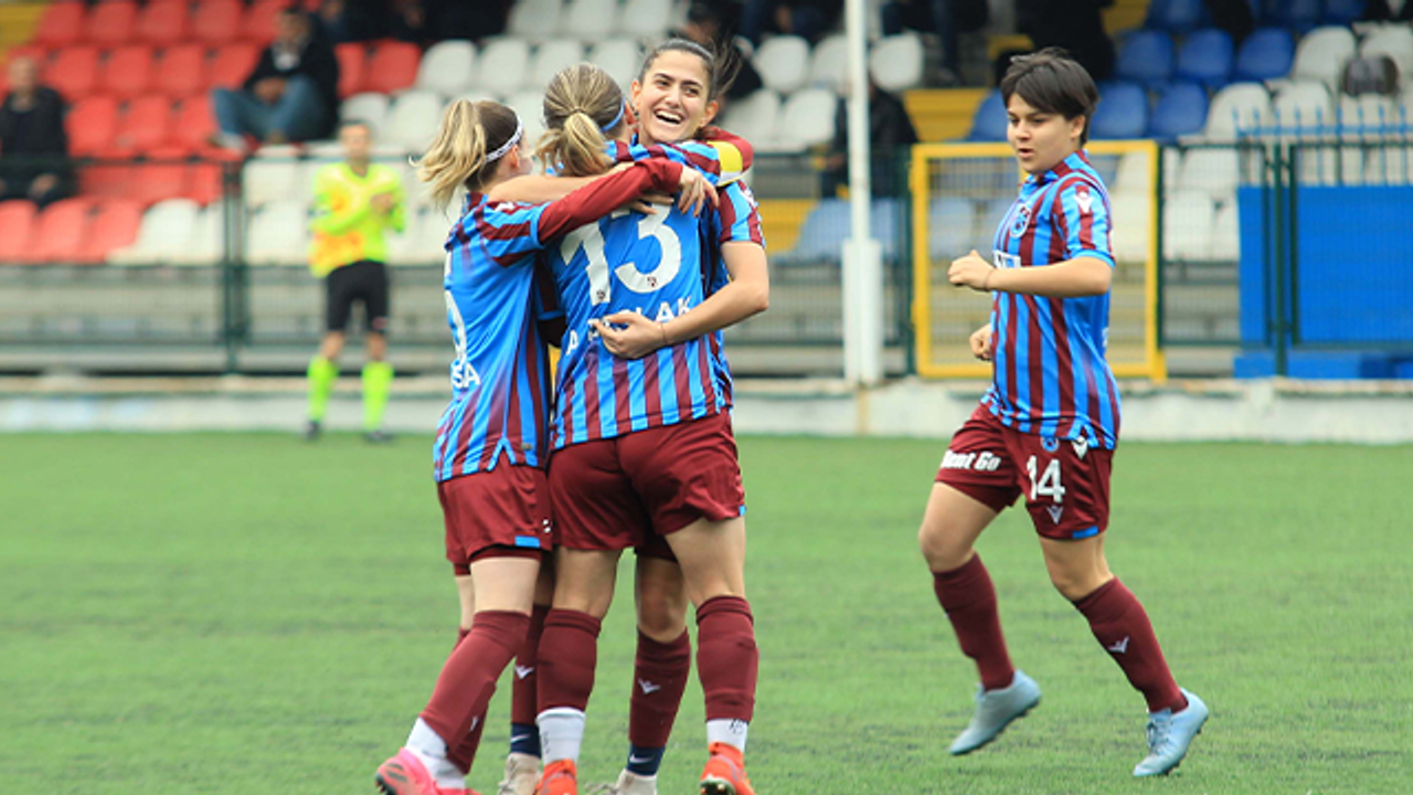 Trabzonspor Kadın Futbol Takımı, Dudulluspor'u yendi
